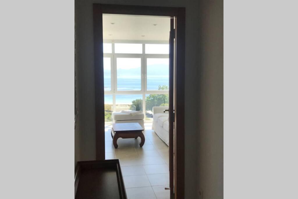 Apartamento Primera Linea De Playa フィニステレ エクステリア 写真